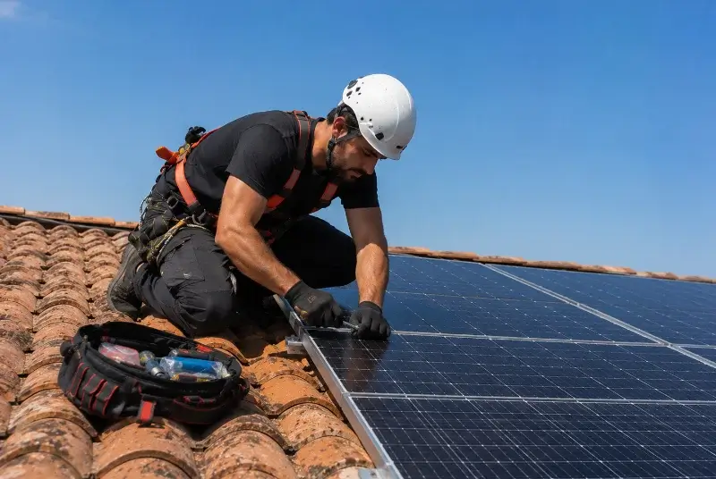 Maintenance et monitoring de panneaux solaires à Soorts-Hossegor