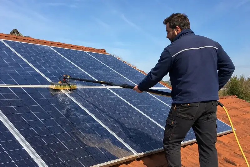 Nettoyage et entretien de panneaux solaires à Soorts-Hossegor